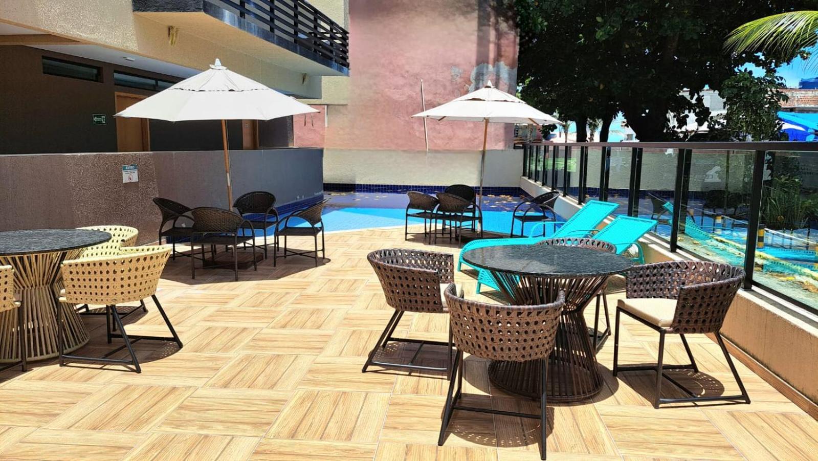 Lindo Flat No Residencial Maraca Beach Pôrto das Galinhas Extérieur photo